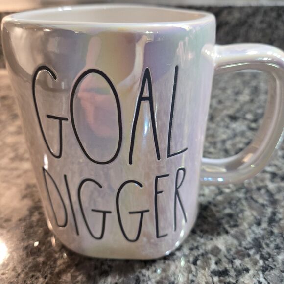 Rae Dunn Other - Rae Dunn Artisan Collection Goal Digger Iridescent Mug By Magenta